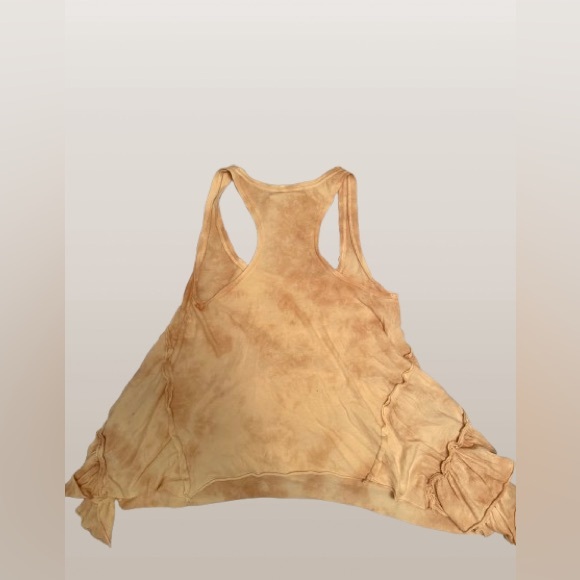 New! Urban Outfitters Lea Racerback Ruffles Tunic Tank Top size Small - Picture 4 of 5